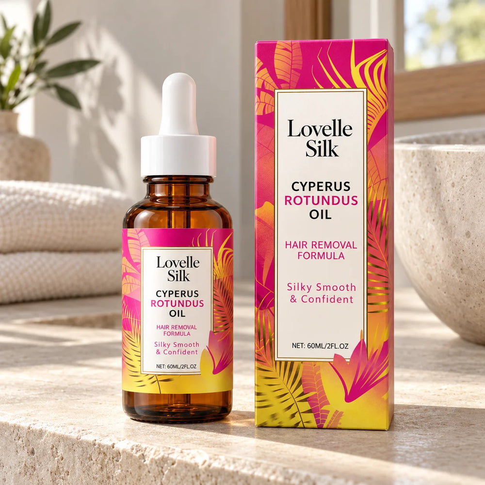 Lovelle Silk – Hair-Minimising Body Oil