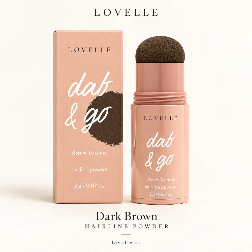 Lovelle Dab & Go – Hårconcealer för utväxt, bena & glest hår