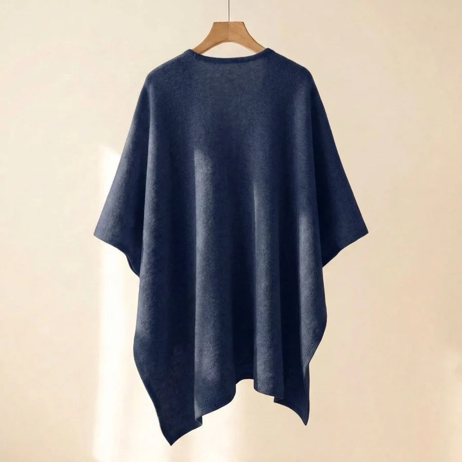 Lovelle Poncho – Featherlight Twill Cotton Poncho