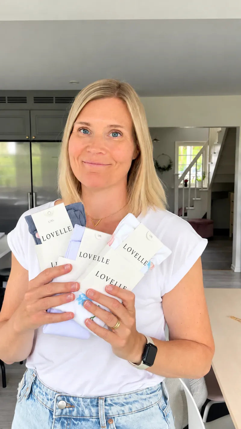 Customer photo of Lovelle Lift compression socks – Sophie H. · Brighton
