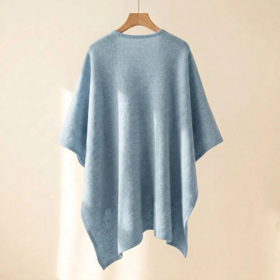 Lovelle Poncho – Featherlight Twill Cotton Poncho