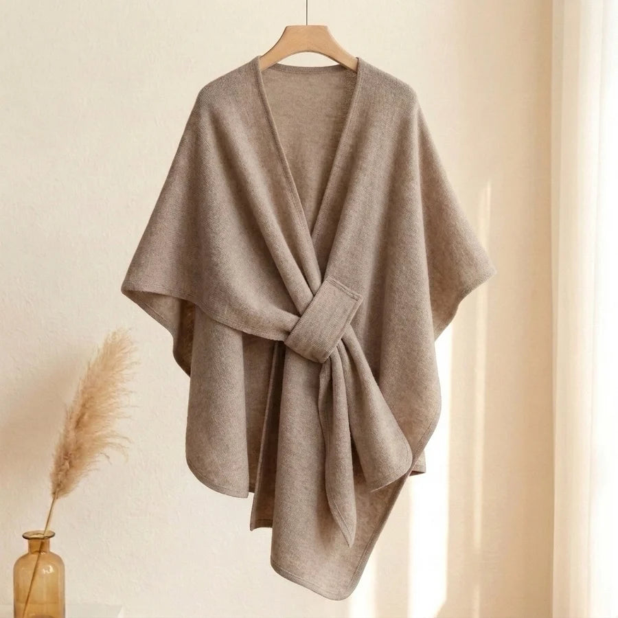 Lovelle Poncho – Featherlight Twill Cotton Poncho